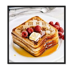 Louis Vuitton 8 1/2"x11" Framed Wall Art